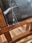 Photo #5. Complaint-review: Brick - Defective dining chairs.